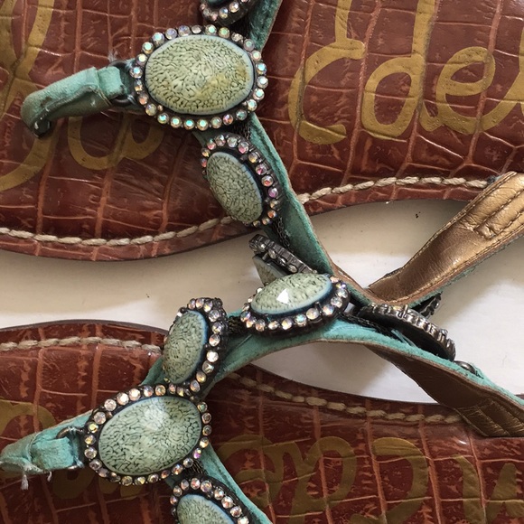 Sam Edelman Gracelyn Embellished Thong Sandal - Picture 7 of 8